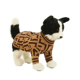 犬のアパレル犬のセーター暖かいウールのニットニット衣服小さな中犬に適したデザインの服