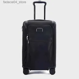 Malas de viagem exportar alemão nylon terno oxford pano lona caixa de bagagem de viagem carry on code lock negócio embarque trole q240115