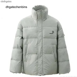 B Down Jacket Balencaiiga Designer Coats 23SS High Edition B Home Winter Pre Post Cola Ink Printing Outdoor Windproof Warm Turtle Back Mens Womens D R5U7