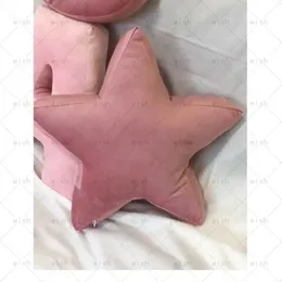 40cm em forma de coração sólido estrela lance travesseiro crianças festa presente encosto brinquedo quarto fundo decoração pogal prop chá de bebê 240115