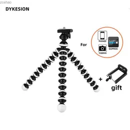 ترايبود ترايبود ترايبود للهاتف حامل كاميرا الهاتف المحمول مقطع الهاتف الذكي Monopod tripe Stand Stand Octopus Mini Tripod Stativ for Phonel240115