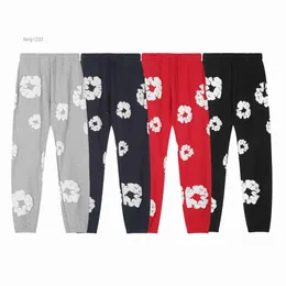 Pantaloni casual stampati in schiuma Kapok di stile americano da 400g e sanitari 2023 Autunno/inverno nuovi leggings ad anello