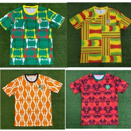 23/24Africa Cup of Nations Marocko Senegal Soccer Jerseys Nigeria Mali Kamerun Ghana Egypt Cote d'Ivoire Africa Cup Mane Hakimi Ziyech Football Shirt Men Kit Uniform