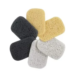 Soap Saver Drain Toap Pad Portable Badrum Svålskål Lagring Tillbehör Miljö Skydd Mögel Creative Anti Skid PVC BJ