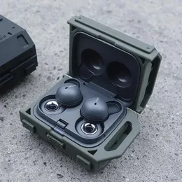 Acessórios Fatbear para Sony LinkBuds WFL900 Fones de ouvido Fones de ouvido táticos de nível militar robusto à prova de choque armadura capa protetora de pele