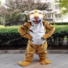 QERFORMANCE tigre mascotte costumi carnevale regali di Hallowen unisex adulti fantasia giochi di società outfit vacanza celebrazione cartone animato Chara295D