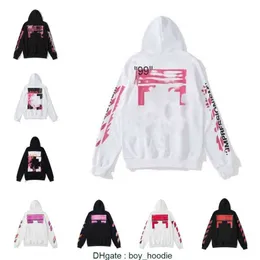 Männer Frauen Hoodies Winter Hip Hop Männer Offs Streetwear Brief Hoodie Mann S Designer Mit Kapuze Skateboards Weiß Hoody High Street Pullover Sweatshirt Kleidung KWZ4