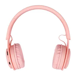 Earphones 5.0 Wireless Stereo Headphone Bluetooth Kids Girls Earphone Colorful Noise Canceling Music Headset Portable Audio Accessories