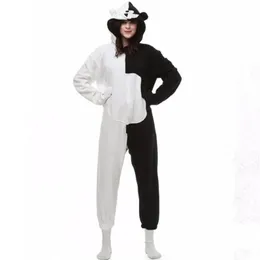 Danganronpa Dangan Ronpa Monokuma Monomi Bear Fleece Onesie Pyjama Costume Halloween Carnival Party Clothing Cartoon Jumpsuit Slee280j