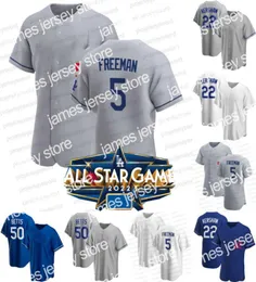 New 2022 All Star Game Dodger Jersey Freddie man Cody Bellinger Justin Turner Trea Turne Mookie Betts Dustin May Tyler Anderso2262919