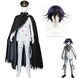 Danganronpa V3 Killing Harmony Ouma Kokichi Косплей Костюм Одежда Аксессуары Парики Высокое качество269K