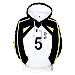 Anime haikyuu akaashi keiji bokuto koutarou cosplay traje 3d impressão fukurodani academia engraçado moletom com capuz masculino feminino casual sweat269d