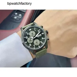 iwcity menwatch watch mens مكلفة مارك ثمانية عشر ساعة عالية الجودة جودة أوهرين super lstrap Montre Pilot Luxe DM8JHIGH QUALITY متجر أصلي