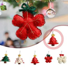 Christmas Decorations Multicolor Funny Plush Pendants Tree Hanging Accessories Children'S Year Gift Navidad 2024