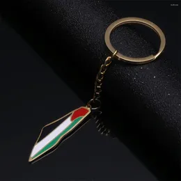 Pendant Necklaces Palestine Map Flag Pendants Keychain Bracelet Ring Jewelry Chains