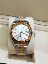 مع مربع أصلي عالي الجودة عالية الجودة ساعة الرئيس 41 ملم Datejust 116334 Sapphire Glass Asia 904L Movement Mosts Amental Mens Watches 01