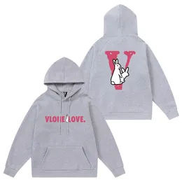 VLONE Brand sweatshirt Mens Women Designers letter Loose Apparel Fashion Black white Luxurys Clothing Street Polos Vlone Clothes new