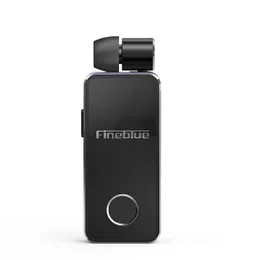 Наушники Fineblue F2 Pro Беспроводные наушники Lotus Bluetooth-совместимая громкая связь с микрофоном TWS Клипса на гарнитуре Наушник-телефон F920 F990 Металл