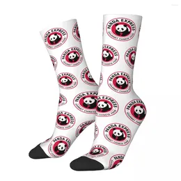 Skarpetki męskie Panda Express Women's poliester moda urocza niedźwiedź hip hop wiosna letnie zimowe pończochy prezent