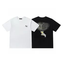 Męskie plus koszulki Polos Polos Haftowane i drukowane letnie zużycie w stylu polarnym z ulicą czyste bawełniane 3def