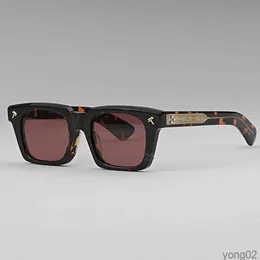 JMM Quentin Acetate Sunglasses 남성 최고 품질의 스퀘어 안경 UV400 야외 수제 여성 트렌디 한 고급 브랜드 Sun Glasses0J7J