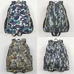 Atacado crianças camo mochila daypack criança bebê menino ao ar livre portátil crianças saco de escola 240115