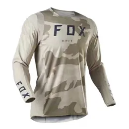 2024 Men's T-shirts Fox Speed Drop Summer Off Road Mountain Bike Motorcycle Cycling Suit Short Sleeve Quick Dry Racing