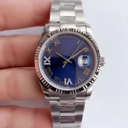 EW Watch ha un diametro di 36 mm e uno spessore di 11,7 mm con un movimento meccanico automatico 3235 con specchio in vetro zaffiro e una cintura in acciaio fine 904