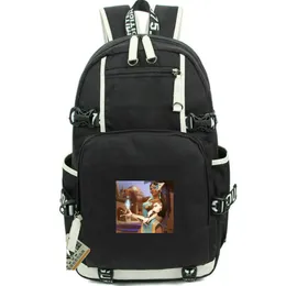 Symmetra ryggsäck Satya Vaswani Player Daypack Game School Bag tryck Rucksack Casual School Bag Computer Day Pack