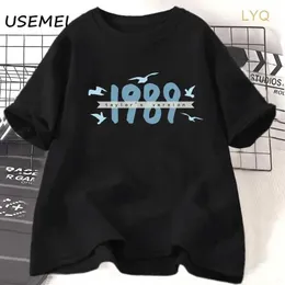 Taylor's 1989 Era Tirt Women Harajuku Cotton T-Shirt Womens Clothing Streetwear Tshirt Gift for Fans Music Concert Tees