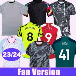 23 24 WHITE SAKA Mens Soccer Jerseys PEPE TIERNEY GABRIEL ODEGAARD SMITH ROWE MARTINELLI MARQUINHOS Home Away 3rd Joint Pre-match Special Editions Football