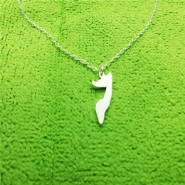 African Country Map Somalia pendant chain Necklace Charm Pendant Outline Pride Soomaaliya Island Necklaces for Souvenir Gift jewel216i