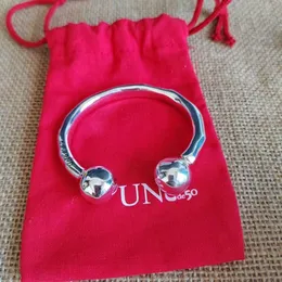 Bracelet de bijoux de créateur, marque de mode espagne Unode50, ornement Zen, artisanat de Couple fait à la main