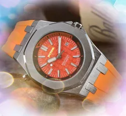 Popular Military Sports Large Men Watches Fashion Motor Racing Designer Clock Silicone Speed Chronograph Quartz Movement Original Clasp Analog Casual Wristwatch