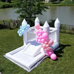 Commerical PVC 138ft Kids Party Bouncy Castle Uppblåsbar Bouncer House Wedding Bounce With Ballpit 240116