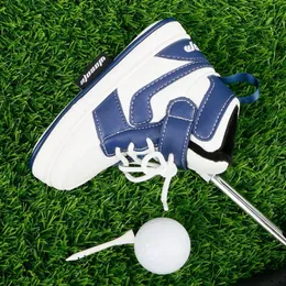 1 st slitstarkt golfputterskydd mjukt skrapfast sko -formad skyddsklubb headcover set för 240116