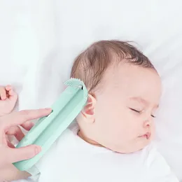 Baby Electric Hair Trimmer USB Ładowanie Ultra ciche ceramiczne ostrze Urodzone Bezpieczeństwo Sabircut Fryzura 240116
