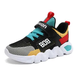 Kids Shoes Outdoor Sneakers Boys Breathable Walking Shoes Casual Children Sport Shoes Mesh Lightweight Shoes for Girls 240116