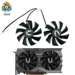 Display 87mm Ga92a2h 0.35a Gtx 1660 1660ti Ventola grafica per Zotac Geforce Rtx 2060 2070 Super Mini Ventola di raffreddamento della scheda video