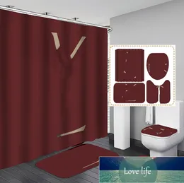 Наборы верхних занавесок для душа, Золотая полиэфирная ткань, моющиеся шторы для ванной, 3D мраморная крышка для унитаза, наборы аксессуаров для ванной комнаты