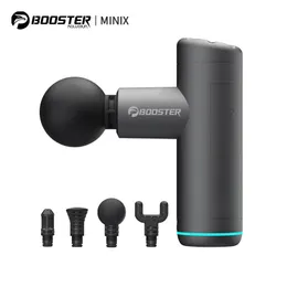 Booster Mini X Massage Gun Percussion Back and Neck Massager Electric Vibrators Portable Fitness Mini Body Massage Machine240115