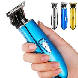 0mm professionell hårklippmaskin trimmer för män uppladdningsbar frisyr trådlöst hår Clipper Electric Shaver Beard Barber 240116