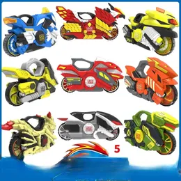 Beyblade patlaması orijinal akıllı manyetik gyro 5jenerasyon aydınlık çocukların motosiklet kasırga tekerleği 4 kahraman chariot set çocuk oyuncak 240116