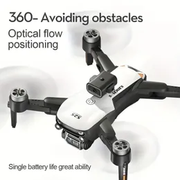 S2S Mini Drone Professionale Videocamera HD Volare 25 Minuti Evitamento Ostacoli Pieghevole Senza Spazzole Quadcopter Drone Giocattolo di Controllo Remoto