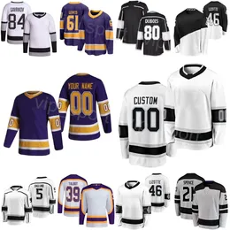 Custom Hockey 5 Майки Андреаса Энглунда 39 Кэм Талбот 80 Пьер-Люк Дюбуа 21 Спенс 46 Блейк Лизотт 84 Владислав Гавриков 61 Тревор Льюис Реверс Молодёжь Женщины Мужчины