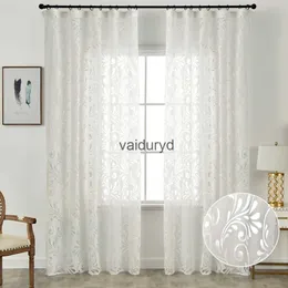 Curtain Hot Sale Semi-Blackout Curtains Blind Panel Fabrics for Window Modern Living Room Treatment Purple Black Whitevaiduryd