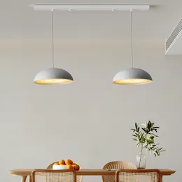 Luminária pendente de led para mesa de jantar, estudo, cafeteria, decoração de casa, restaurante, ajustável, móvel, balancim, luz suspensa