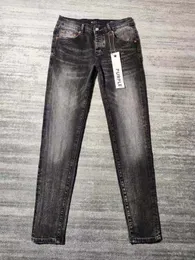 Jeans de jeans homens jeans jeans rasgaram jeans regulares jeans de jeans longos zíper reto Fly Fly Long Calça Mid Hole para Men Jeans Black Designer Womens 13