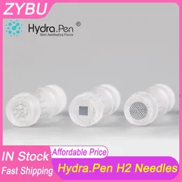 Cartuchos de agulhas Hydra Pen H2 50pcs Hydrapen Micro Needling 12 pinos Nano-HR Nano-HS Dermapen Cartucho Microagulhamento Derma Pen Needle MTS Tips