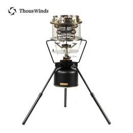 Thous Winds Camping Gas Heater Outdoor Butane Gas Spise Backpacking Cooking Spis Multifunktion Vandring Camping Supplies 240115